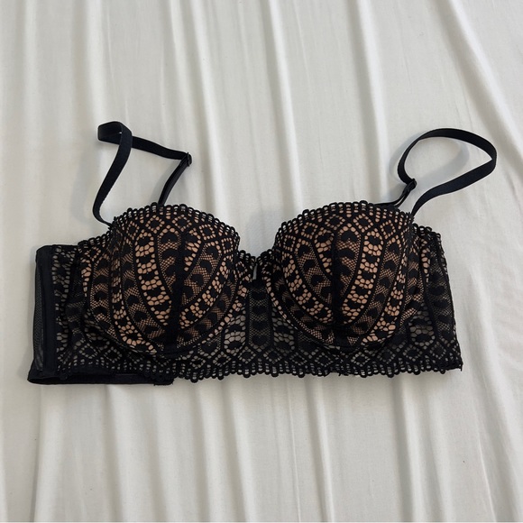 Adore Me Black Lace Nymphadora Contour | 32D - Picture 3 of 5